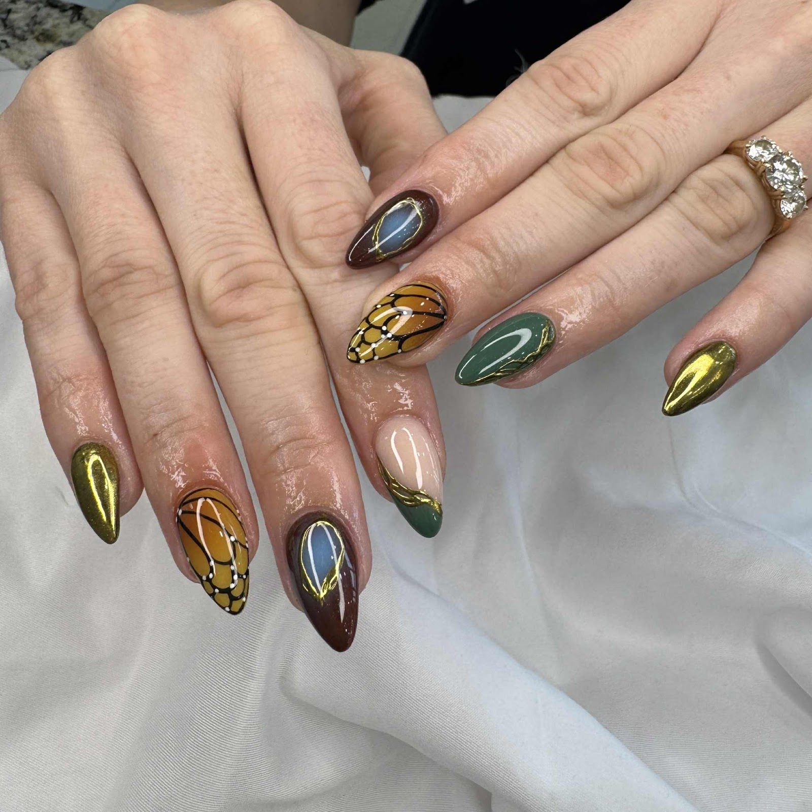 Alpha Nail Spa logo